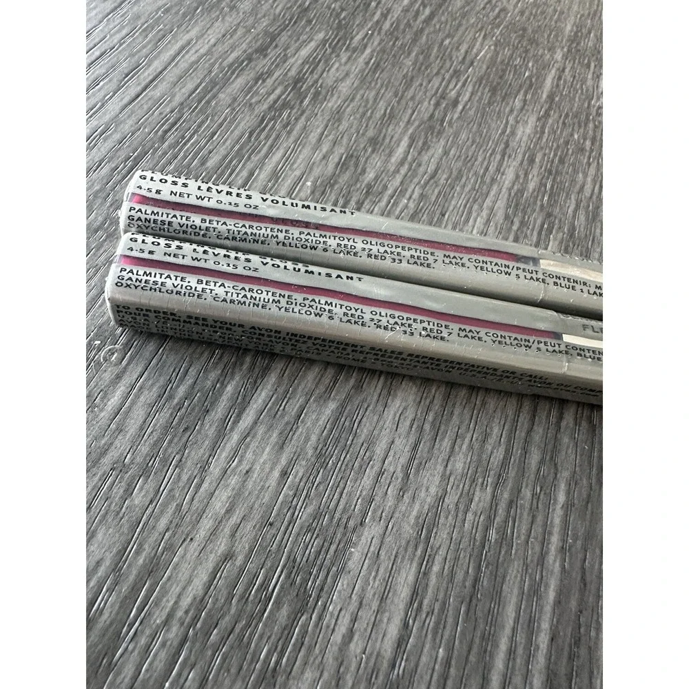 Avon Beyond Color Plumping Lip‎ Gloss x2. Berry Blossom. 0.15 Oz. New. Sealed.